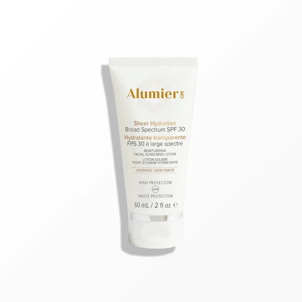 Alumier MD Sheer Hydration Broad Spectrum SPF 30 - Untinted 60ml