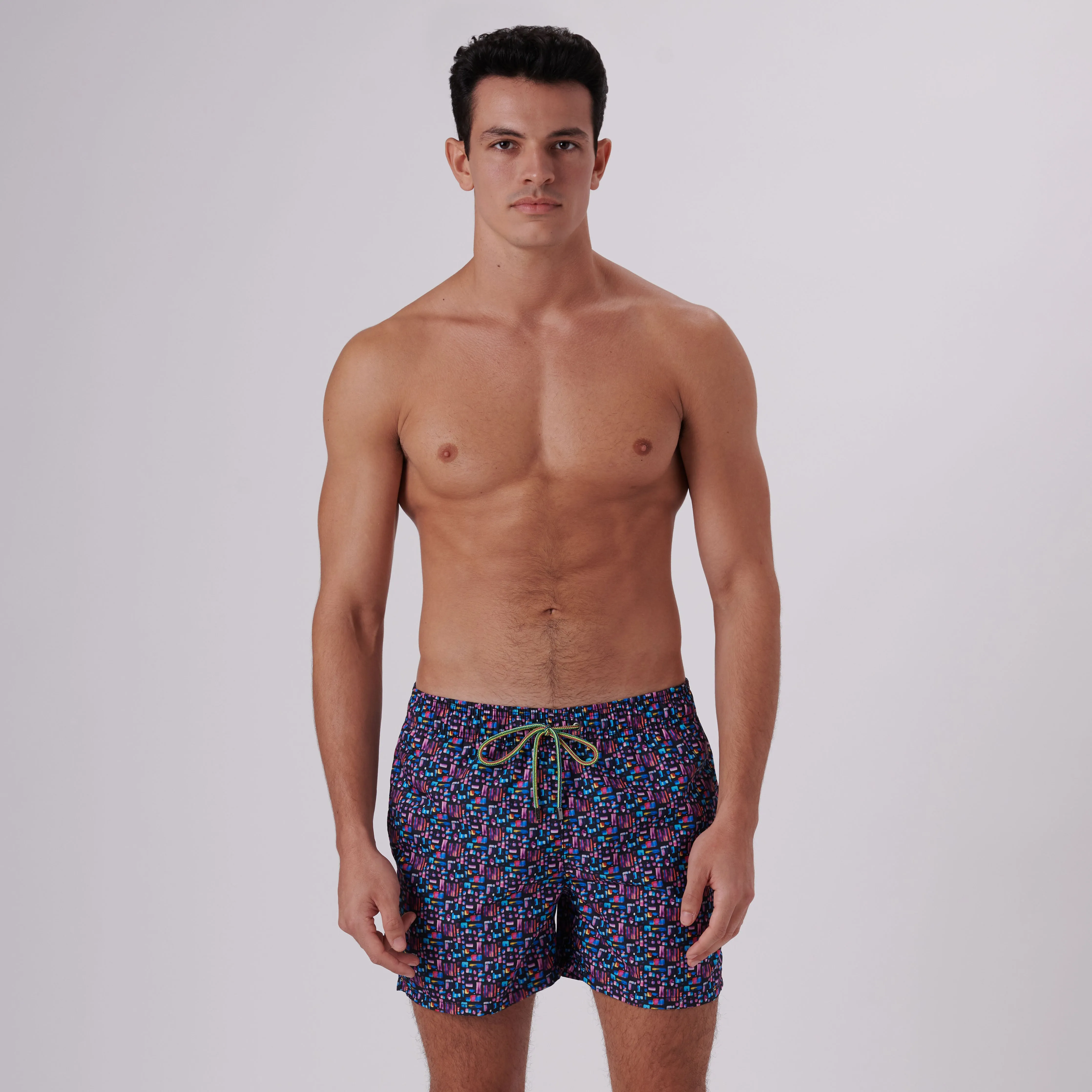 Archer Abstract Swim Trunks