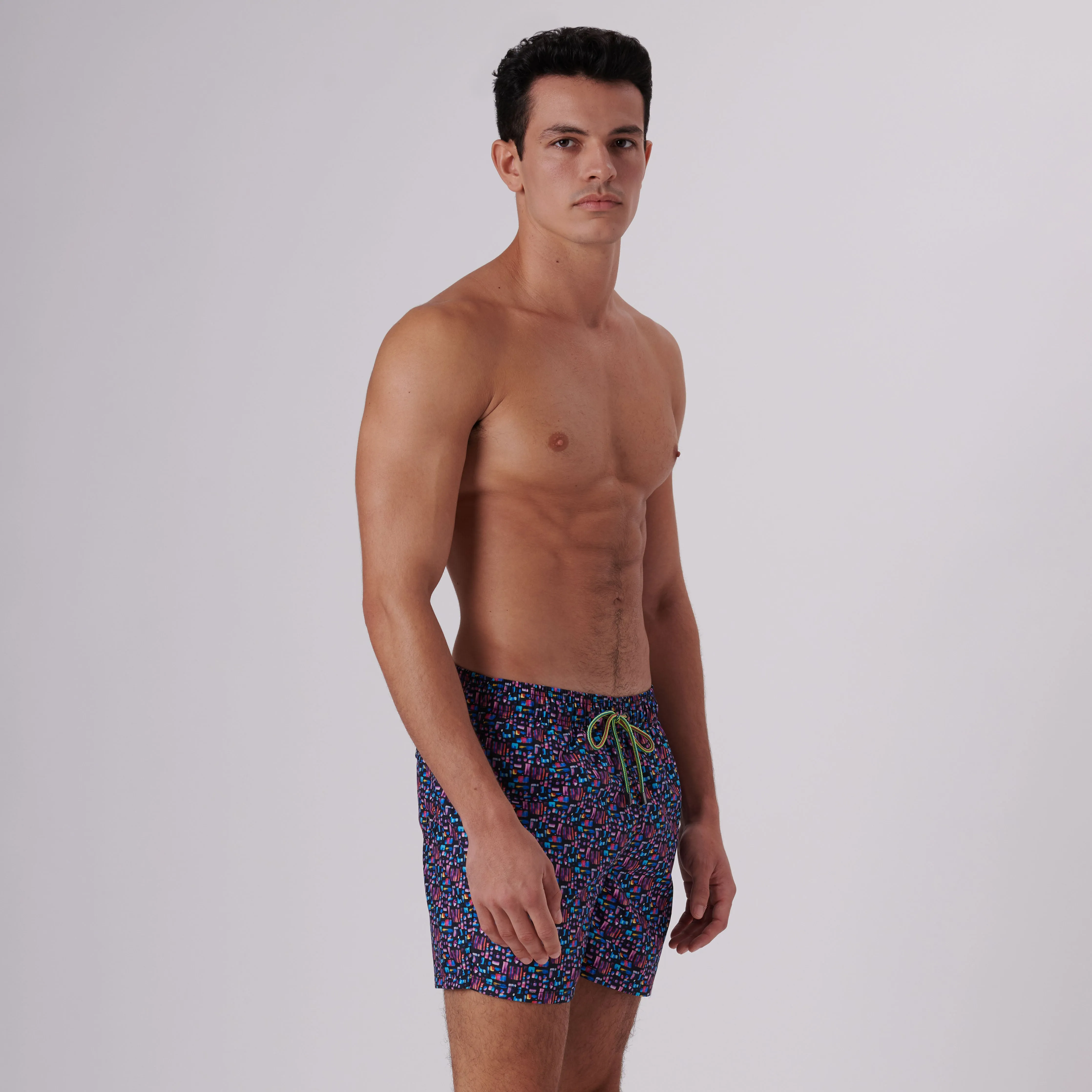 Archer Abstract Swim Trunks