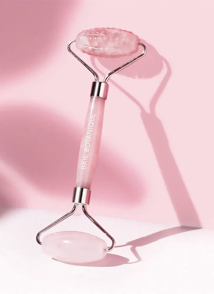 Baie Botanique Rose Quartz Dual Action Roller