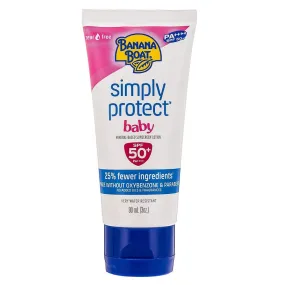 Banana Boat Simply Protect Baby Sunscreen Lotion SPF 50 , 90 mL