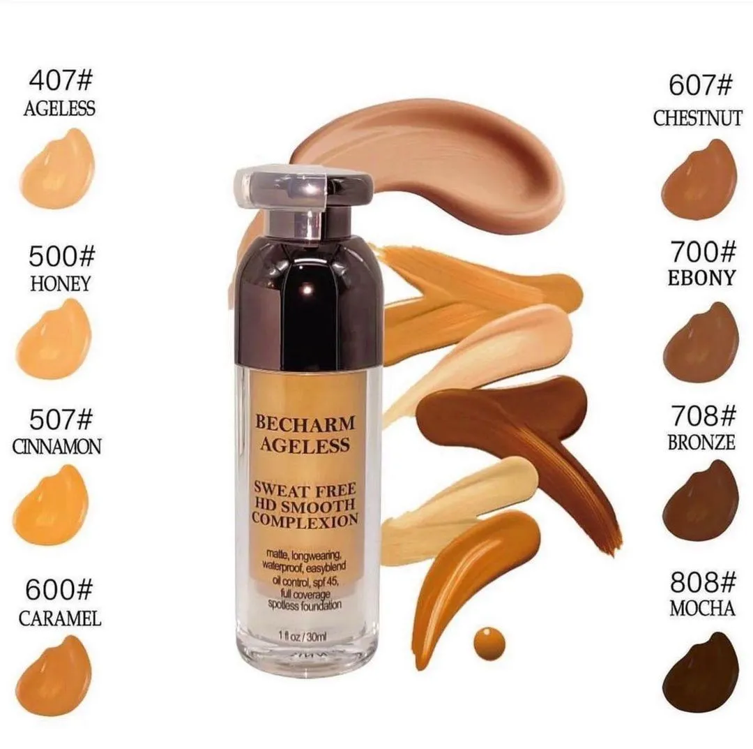 BECHARM AGELESS  SWEAT FREE HD SMOOTH COMPLEXION FOUNDATION