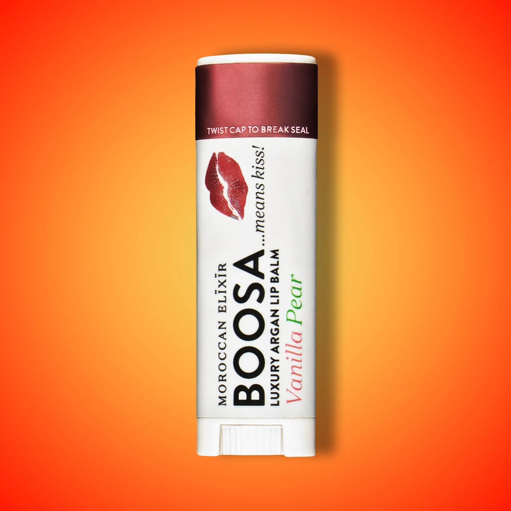 BOOSA Argan Lip Balm  (Vanilla Pear)