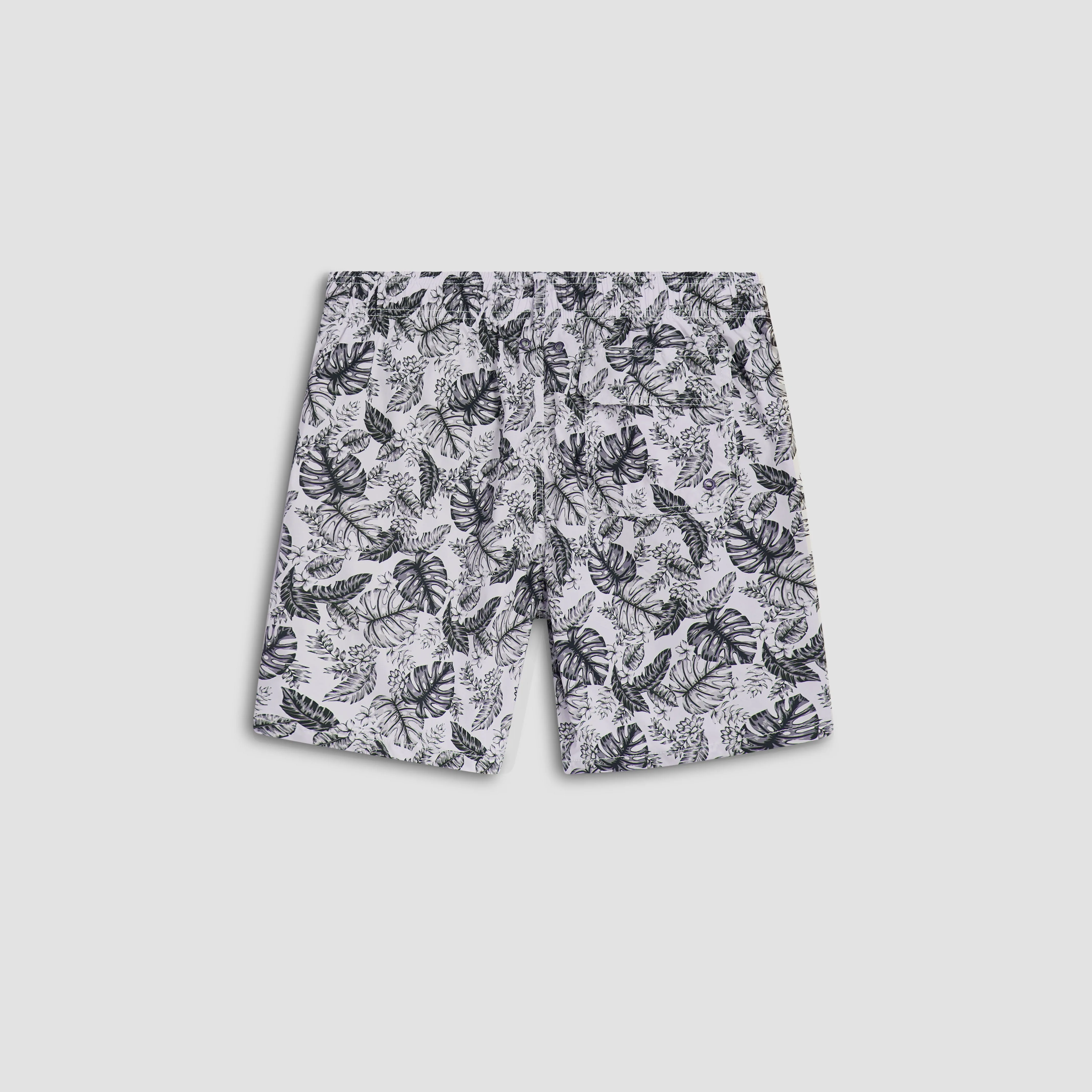 Cosmo Tropical Leaves Swim Trunks