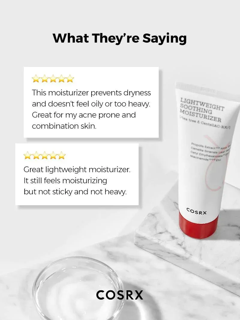 COSRX Lightweight Soothing Moisturizer