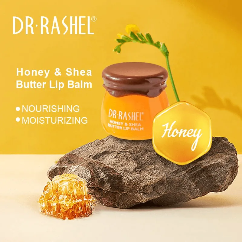 Dr.Rashel 100% Natural Nourishing Moisturizing Honey & Shea Butter Lip Balm