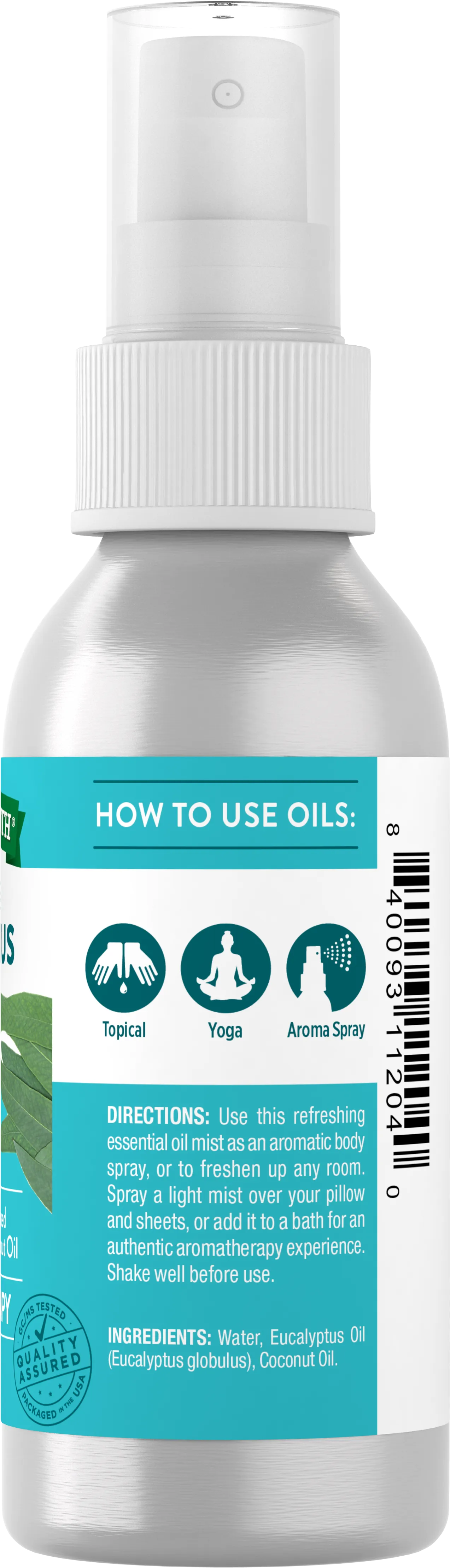 Eucalyptus Essential Oil Mist Spray