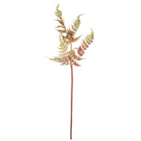 Green & Brown Faux Fern Stem, 37in