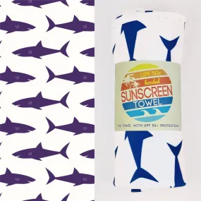 HOODED UPF 50  SUNSCREEN TOWEL