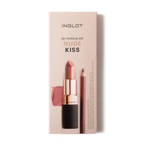 Inglot Makeup Set For Lips Nude Kiss