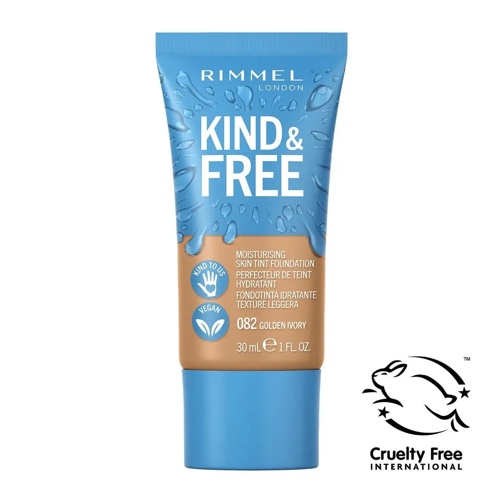 Kind & Free wegański podkład nawilżający 082 Golden Ivory 30ml