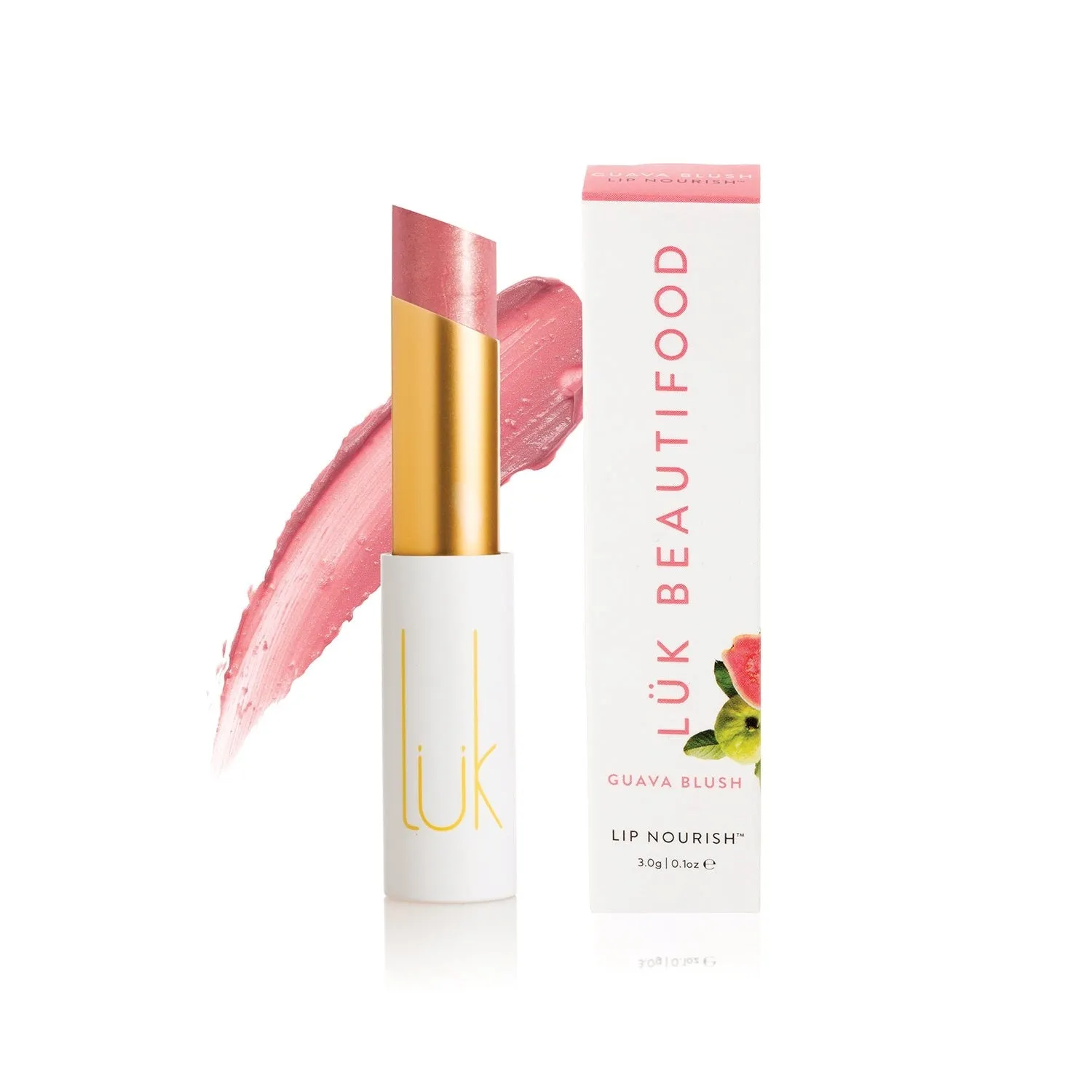 Luk Beautifood Lip Nourish - Guava Blush (3g)