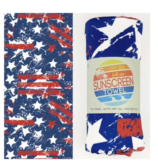 Luv Bug UPF 50  Sunscreen Towel (Full Size)