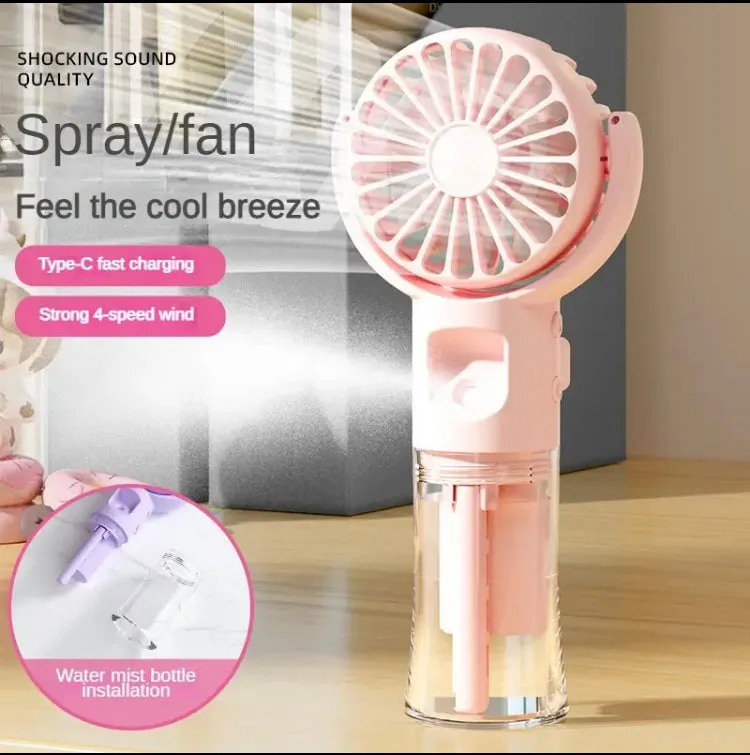 MINI WATER MIST SPRAY KIDS USB FAN