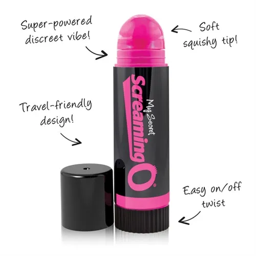 My Secret Screaming O Vibrating Lip Balm - Each