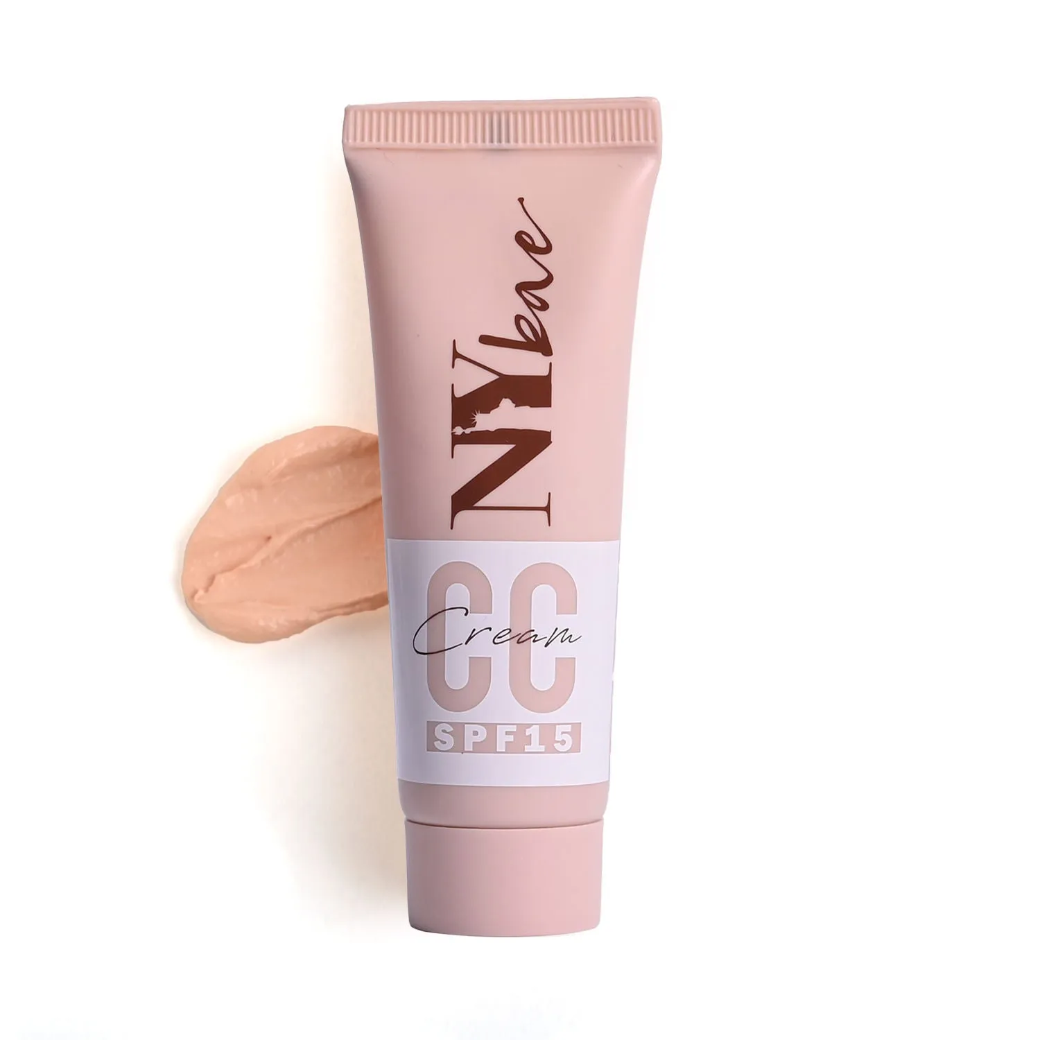 NY Bae CC Cream with SPF 15 | Sun Protection | Hydrating | Evens Skin Tone | Enriched with Vitamins | Hides Imperfections | Very Fair Skin Tone | Cool Undertone - Cool Cheese 01(20g)