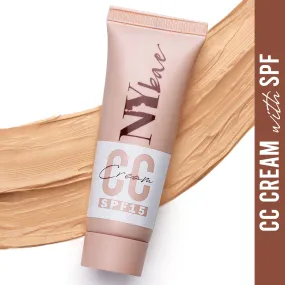 NY Bae CC Cream with SPF 15 | Sun Protection | Hydrating | Evens Skin Tone | Enriched with Vitamins | Hides Imperfections | Very Fair Skin Tone | Cool Undertone - Cool Cheese 01(20g)