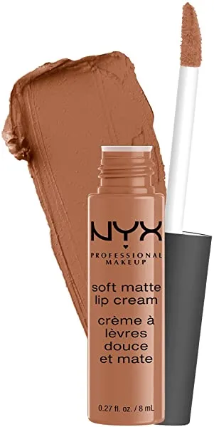 NYX PROFESSIONAL MAKEUP Soft Matte Lip Cream, Lightweight Liquid Lipstick - London (Mid-Tone Beige)