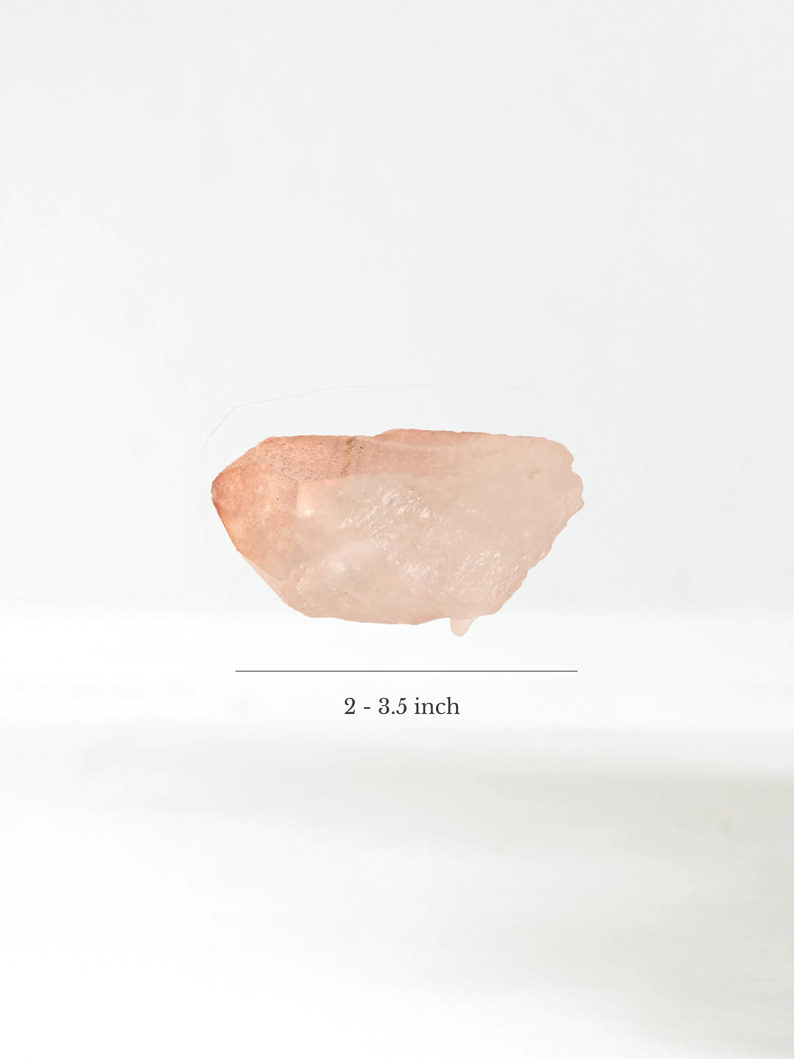 Pink Lemurian Rough Quartz Points