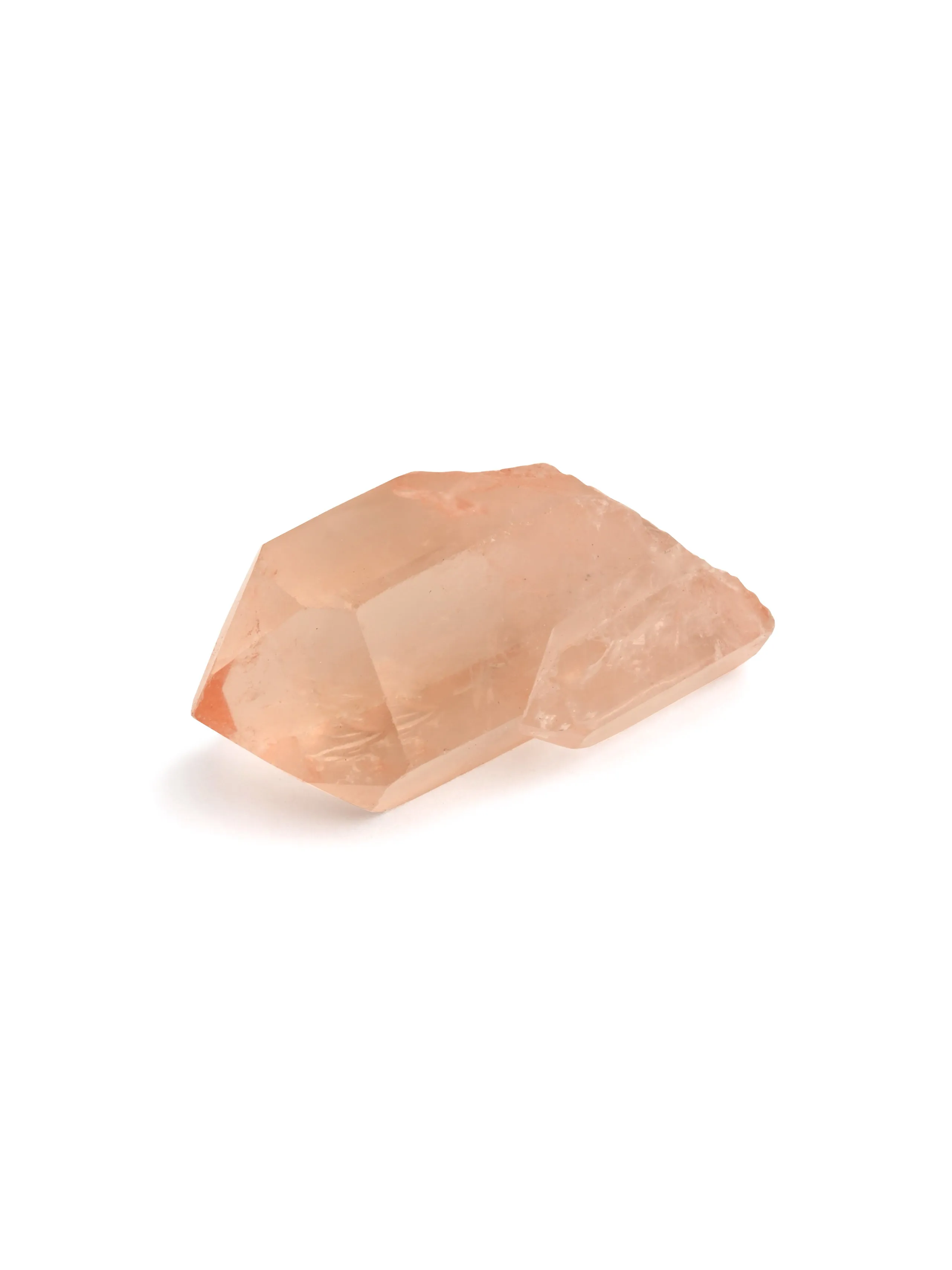 Pink Lemurian Rough Quartz Points