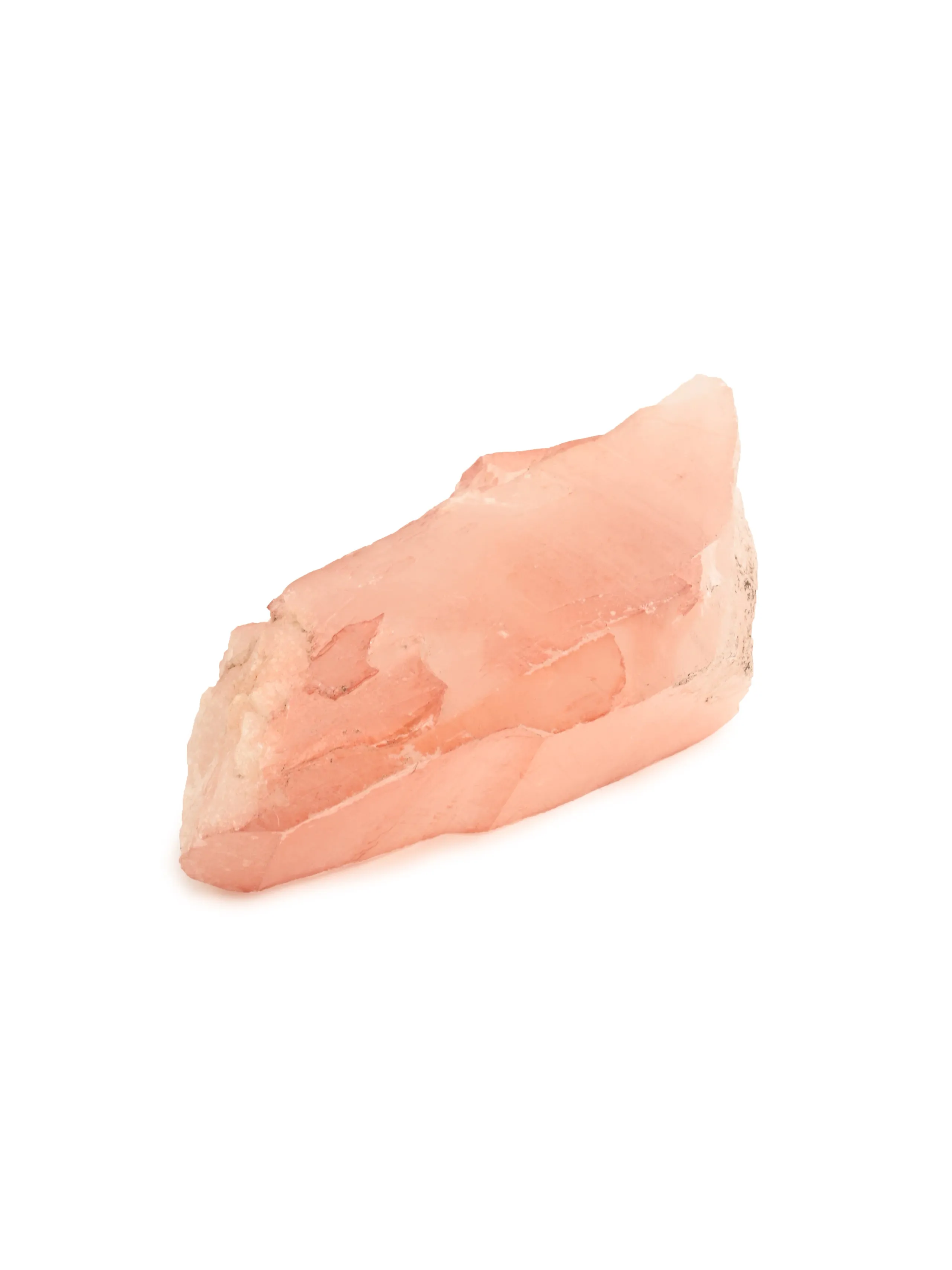 Pink Lemurian Rough Quartz Points