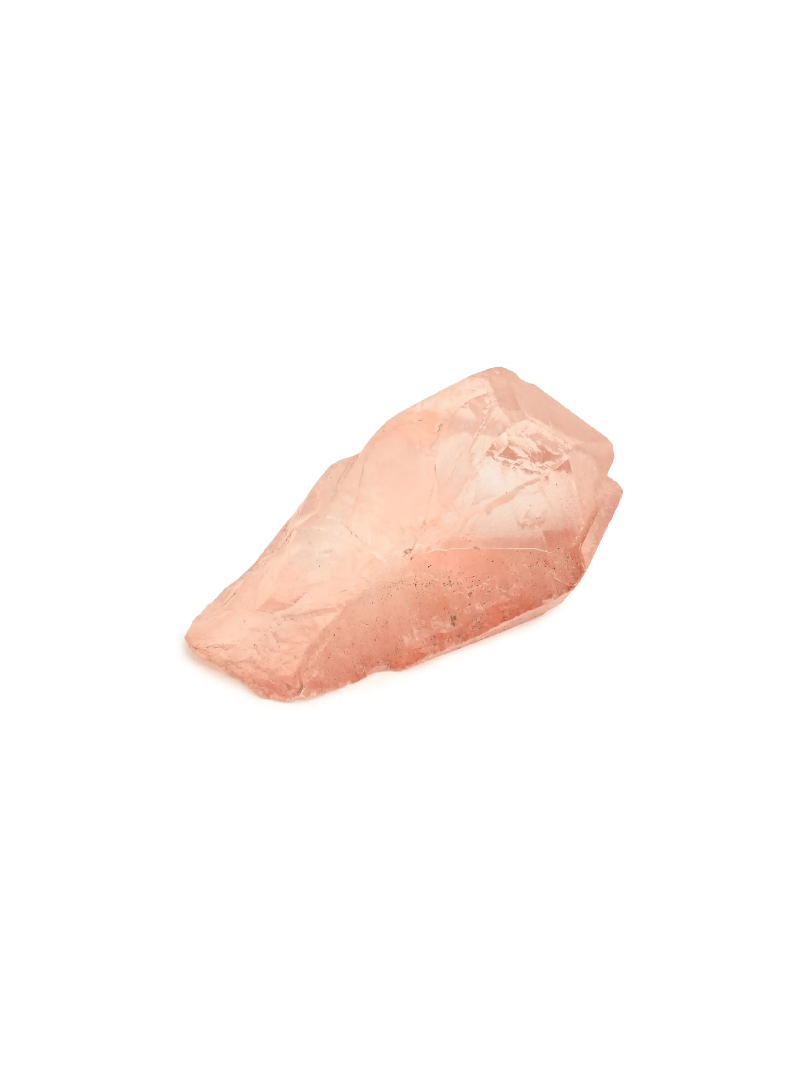 Pink Lemurian Rough Quartz Points