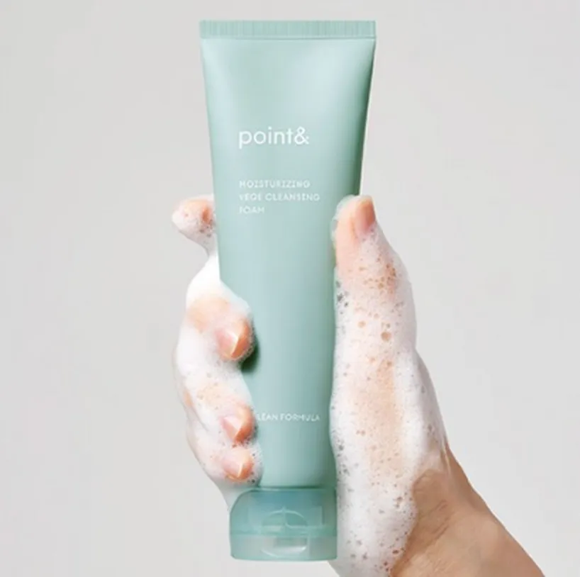 point& Moisturizing Vege Cleansing Foam 150g