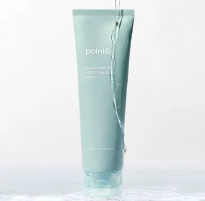 point& Moisturizing Vege Cleansing Foam 150g