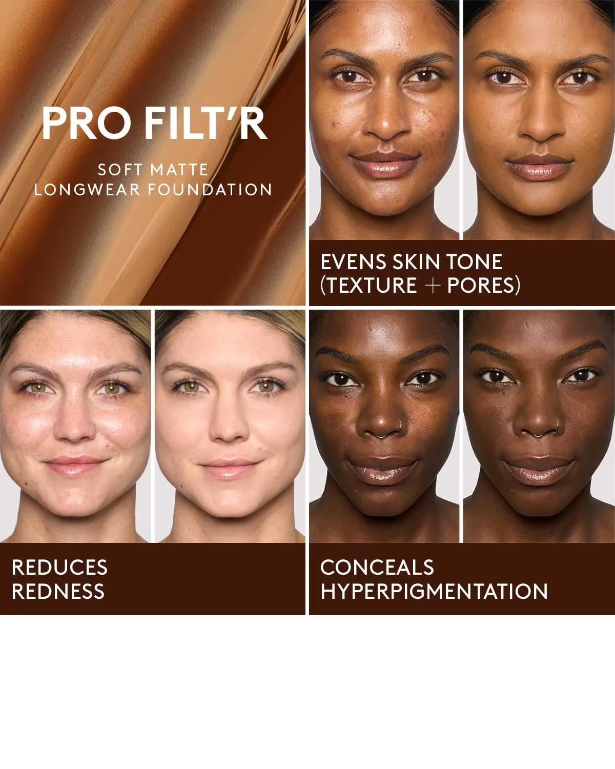 Pro Filt'r Soft Matte Longwear Foundation — #425