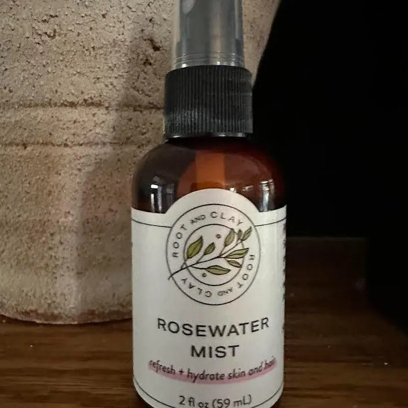 Rosewater Mist for Skincare - Hydrating and Refreshing Facial Spray for Moisturizing Your Skin and Hair Hydrate Moisturize