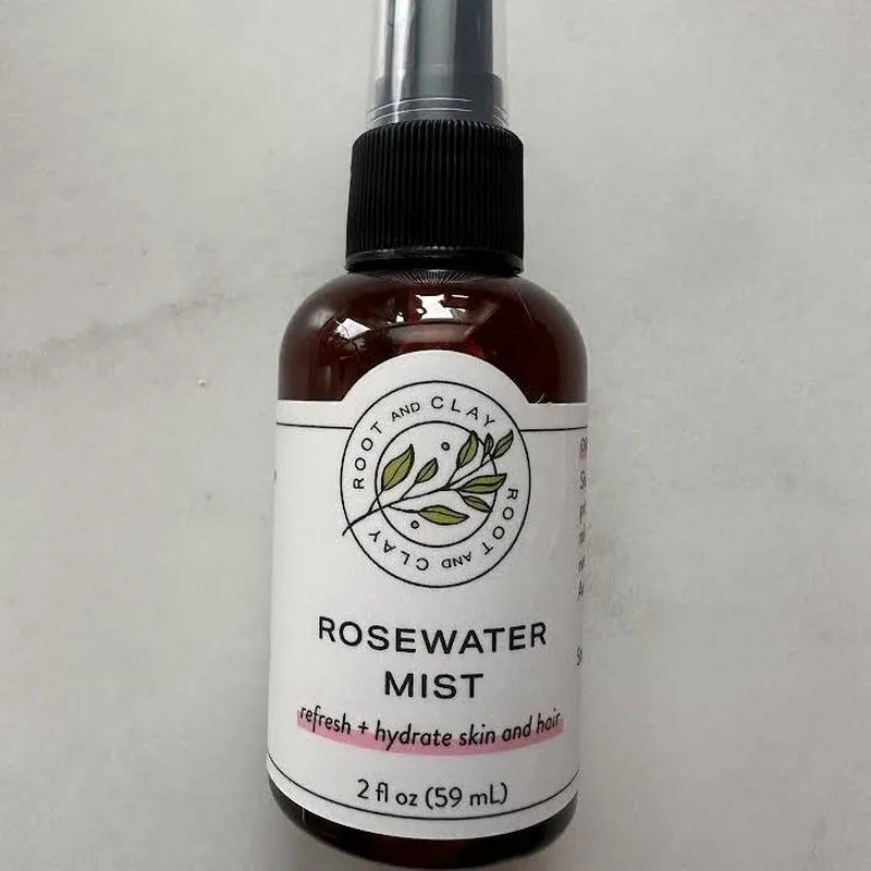 Rosewater Mist for Skincare - Hydrating and Refreshing Facial Spray for Moisturizing Your Skin and Hair Hydrate Moisturize