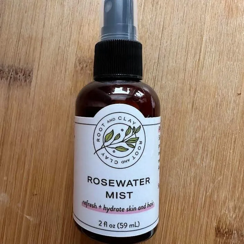 Rosewater Mist for Skincare - Hydrating and Refreshing Facial Spray for Moisturizing Your Skin and Hair Hydrate Moisturize