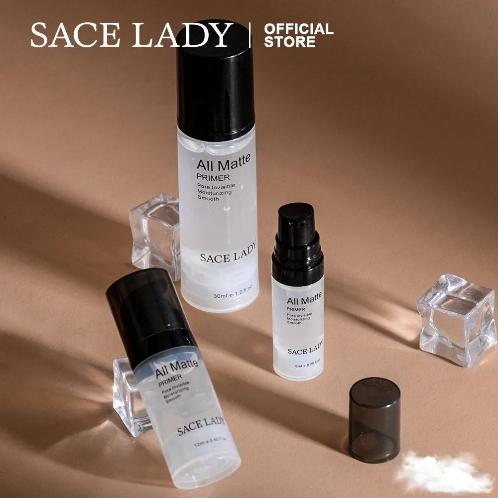 SACE LADY Face Primer Clear Gel Base – Long-Lasting, Oil-Control, Pore-Minimizing Makeup Base