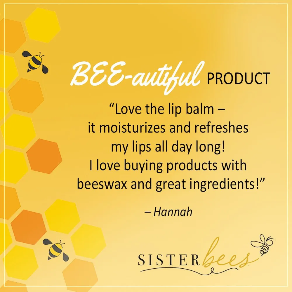 Sister Bees Cherry Pie All Natural Beeswax Lip Balm