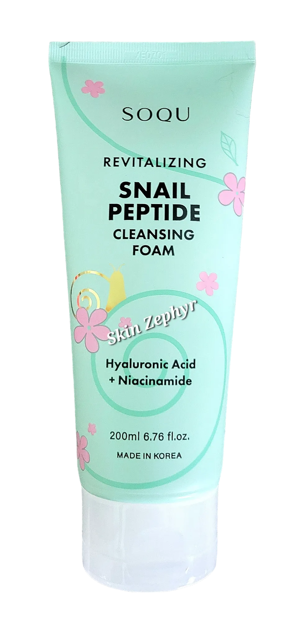 Soqu Revitalizing Snail Peptide Cleansing Foam