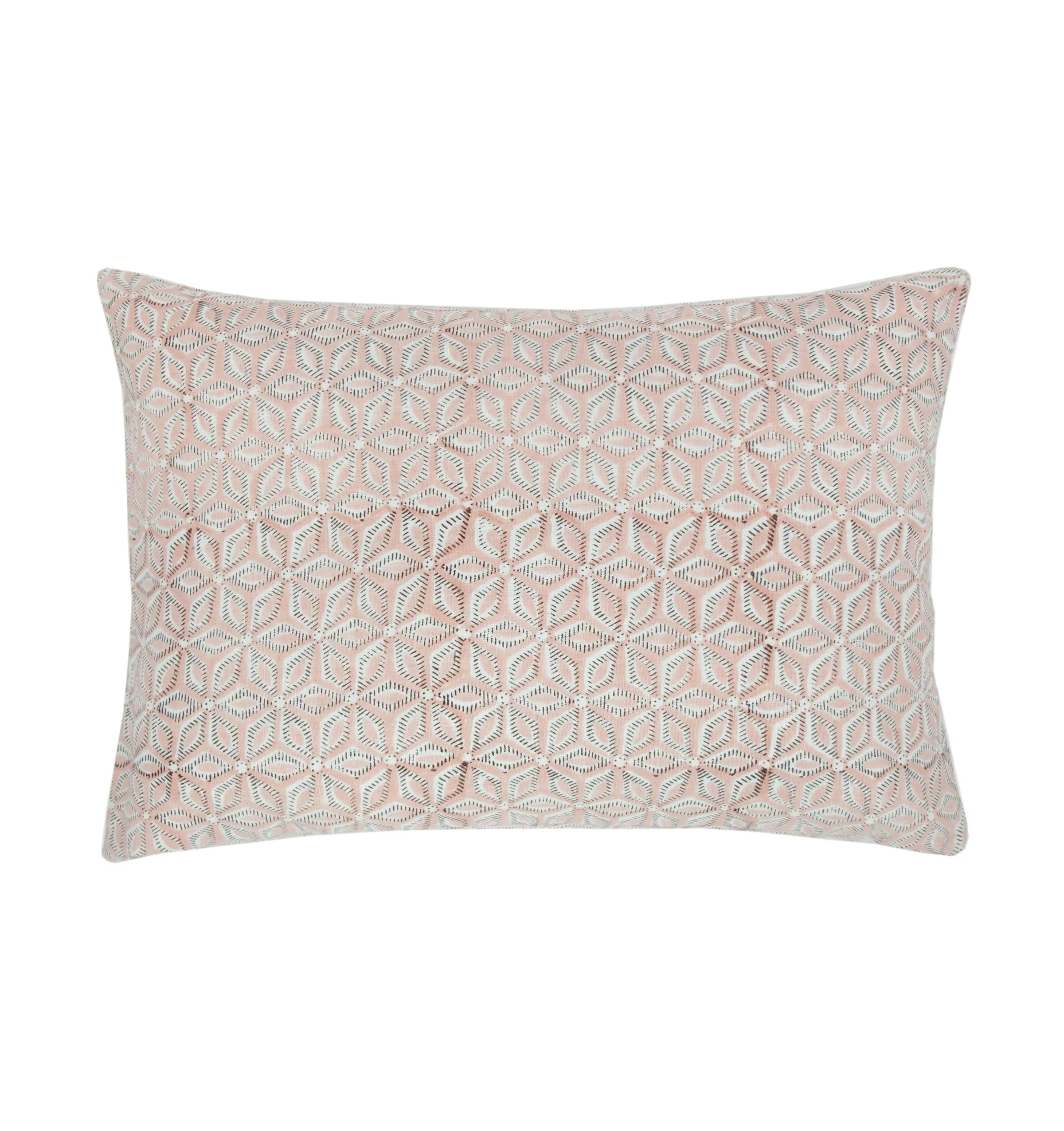 Sora Blush Linen Pillow