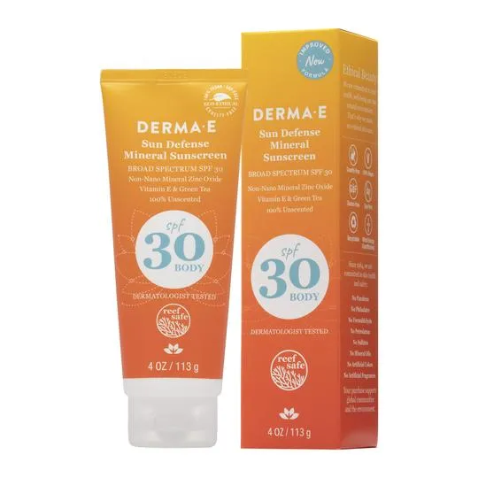 Sun Defense Mineral Sunscreen SPF 30 Body